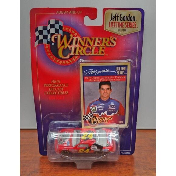 Winner's Circle Other - Vintage 1997 Winners Circle 24 Jeff Gordon Lifetime Series #3 of 6 NASCAR 1:64